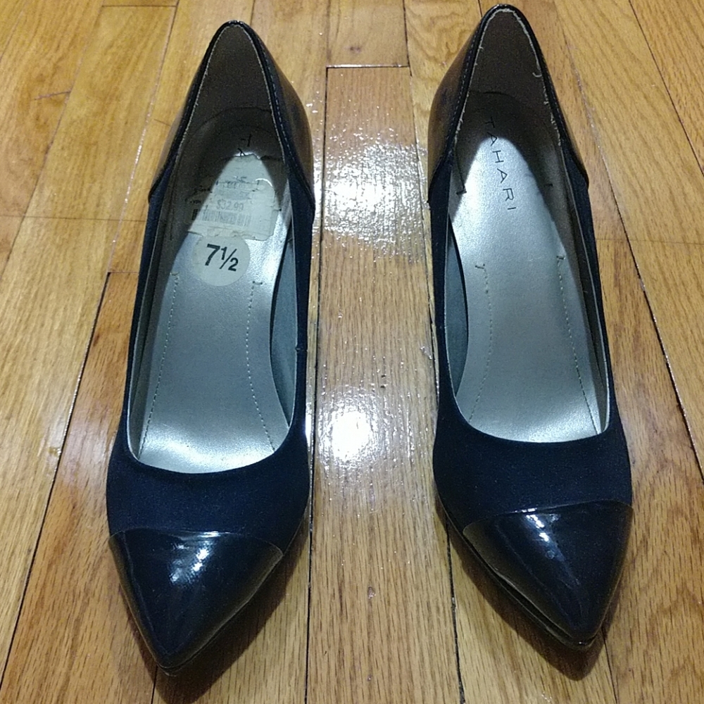 Blue heels